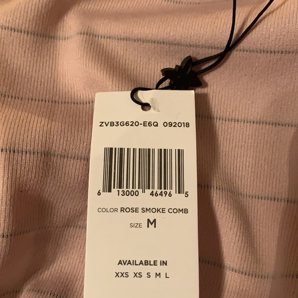 NWT BCBG Generation Light Pink Striped Skirt Set Size M - Picture 9 of 9